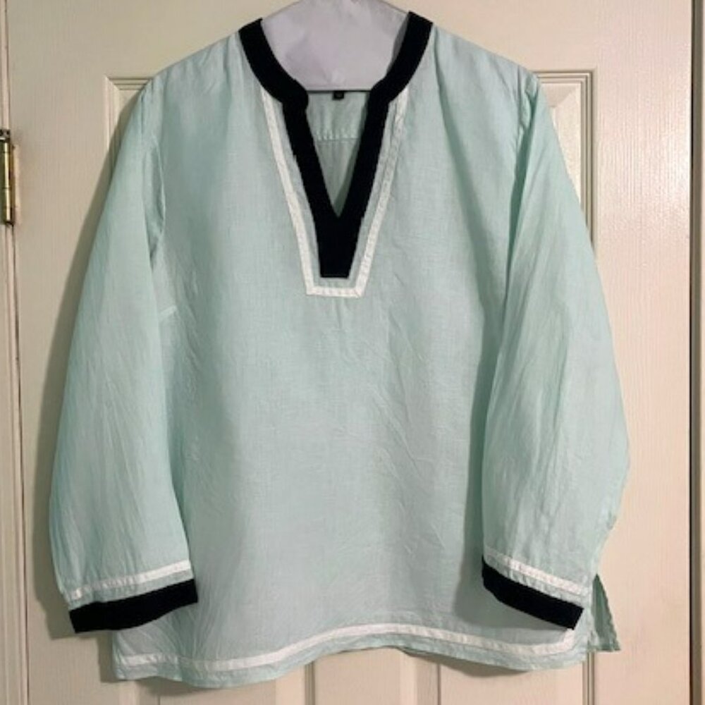 Talbots Linen Blouse